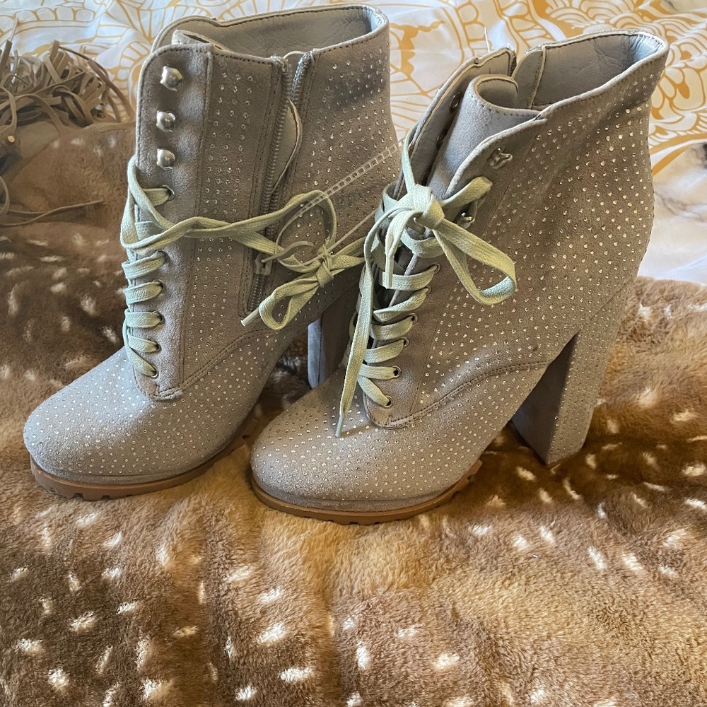 Brand New Rhinestone  Boots